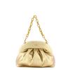 Pochette con manico in catena Light Gold - 1