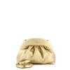 Pochette con manico in catena Light Gold - 4