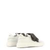 Sneakers in pelle con fiocco Bianco