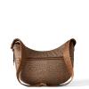 Borbonese Borsa Luna Bag Small con taschino in Nylon Riciclato Beige Marrone - 1