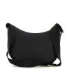 Borbonese Borsa Luna Bag Small con taschino in Nylon Riciclato Dark Black - 3