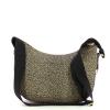 Borbonese Borsa Luna Bag Small con taschino in Nylon Riciclato OP Naturale Nero - 3