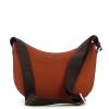 Borbonese Borsa Luna Bag Small con taschino in Nylon Riciclato Tabasco - 3