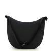 Borbonese Borsa Luna Bag Medium con taschino in Nylon Riciclato Dark Black - 3