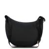 Borbonese Borsa Luna Bag Middle in Nylon Riciclato Dark Black - 3