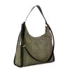 Borbonese Hobo Bag New Orbit Medium OP Naturale Nero - 2