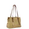 Borbonese Borsa a spalla Medium Beige Marrone - 2