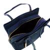 Borbonese Borsa a spalla Large Blu - 5