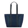 Borbonese Shopper Eco Line Medium Blu - 3