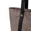 Borbonese Shopper Eco Line Medium OP Naturale Nero - 4