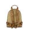 Borbonese Zaino Medium Beige Marrone - 3