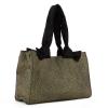 Borbonese Shopper Lover Large OP Naturale Nero - 2