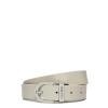 Calvin Klein Cintura Reversibile Round Buckle 20 mm Ecru Stoney - 2