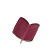 Coccinelle Portafoglio Medio Metallic Soft Zip Around Garnet Red - 2