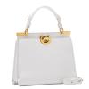 Coccinelle Borsa a mano Binxie Medium Brillant White - 2