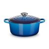 Le Creuset Cocotte Rotonda Evolution 24 cm Azure Blu - 1