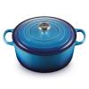 Le Creuset Cocotte Rotonda Evolution 28 cm Azure Blu - 2