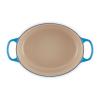 Le Creuset Cocotte Ovale Evolution 29 cm Azure Blu - 5