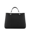 Emporio Armani Borsa a mano MyEA Media Nero Silver - 3