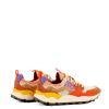 Flower Mountain Sneakers Donna Yamano White Beige Salmon - 3