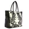 Gabs Borsa Jessica L Trip Patchwork Profili Bianco Neri - 2