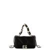 Gaëlle Mini Borsa a mano in satin Nero - 1