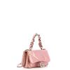 Gaëlle Mini Borsa a mano in satin Rosa Cipria - 2