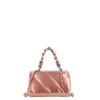 Gaëlle Mini Borsa a mano in satin Rosa Cipria - 3