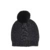 Guess Cuffia con pompon Black - 1