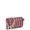 Guess Marsupio Cessily Tweed Merlot - 2