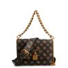 Guess Mini Borsa a tracolla Centre Stage Mocha Logo - 1