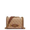 Guess Mini Borsa a tracolla Izzy Latte Logo Brown - 1