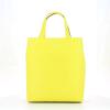 Iuntoo Borsa a mano Verticale Gioia Monocromo Giallo - 