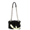 JCAV Mini Borsa a spalla New Iconic Puffy Zebra Print Black - 1