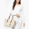 Michael Kors Borsa a spalla Voyager Medium logata Vanilla - 3