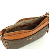 Michael Kors Borsa a spalla Jet Set Medium logata Bronzo Acorn - 5