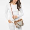 Michael Kors Borsa a spalla Jet Set Medium logata Vanilla Acorn - 4