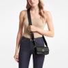 Michael Kors Mini Borsa a tracolla Greenwich Gold Black - 4