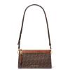 Michael Kors Borsa a spalla Empire logata Brown Luggage - 1