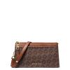 Michael Kors Borsa a spalla Empire logata Brown Luggage - 2