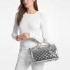 Michael Kors Bauletto Grayson in vernice Silver - 3