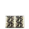 La Carrie Maxi Clutch Ophelia stampa pitone - 1