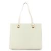 Liu Jo Shopper Ecosostenibile con logo Off White - 3