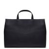 Liu Jo Maxi Borsa a mano Ecosostenibile con logo Black - 3