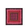 Liu Jo Foulard Check Ecosostenibile Dark Fuxia - 1