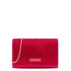 Love Moschino Pochette con strass Rosso - 1