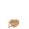 Love Moschino Bustina Portachiavi Cuore con strass Champagne - 1