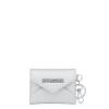 Love Moschino Bustina Portachiavi Argento Laminato - 1