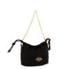 Love Moschino Borsa a mano Eco-Friendly Puffy Heart Nero - 2