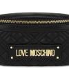 Love Moschino Marsupio Shiny Quilted Nero - 3